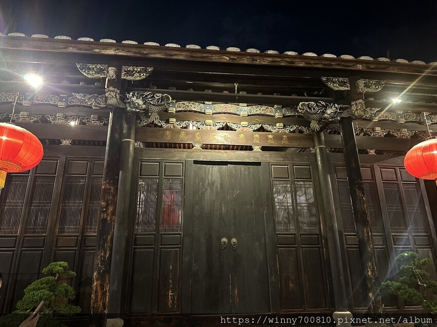 台中市霧峰區台中/霧峰【夜探宮保第】全台第一官宅「台灣傳統建築的百科全書」霧峰林家宮保第夜間導覽  彷彿穿越時空，