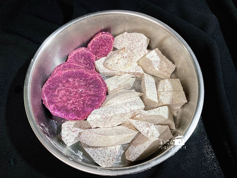 烘焙筆記│芋泥戚風蛋糕，讓芋泥迷愛不釋口的蛋糕