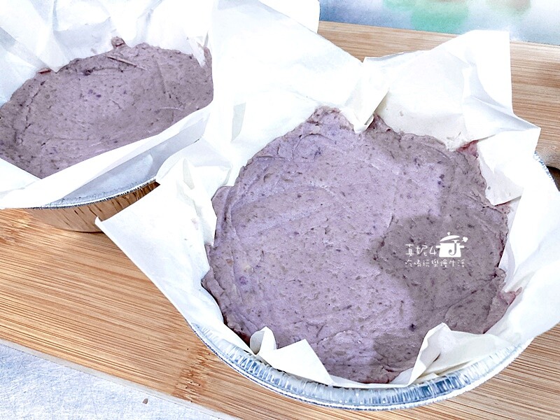 烘焙筆記│芋泥戚風蛋糕，讓芋泥迷愛不釋口的蛋糕