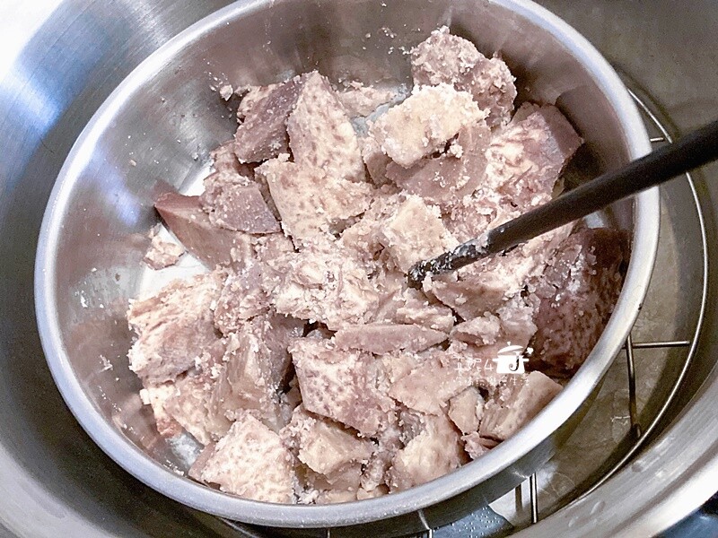 烘焙筆記│芋泥戚風蛋糕，讓芋泥迷愛不釋口的蛋糕