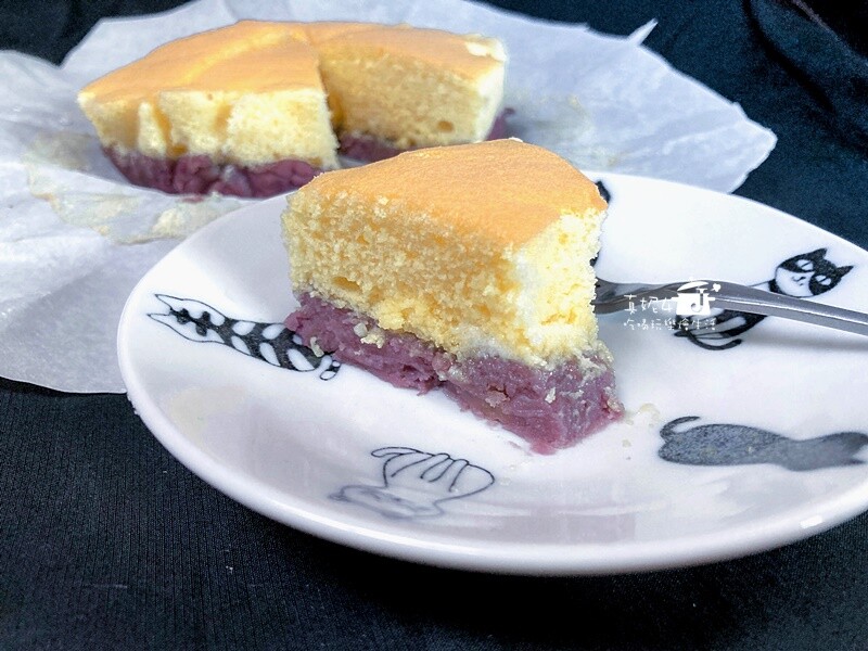 烘焙筆記│芋泥戚風蛋糕，讓芋泥迷愛不釋口的蛋糕