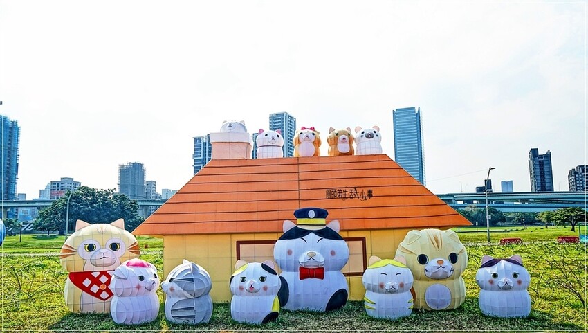 新北市三重區2024新北燈會熱鬧登場!大都會公園打造絢爛點燈,12米青龍驚艷上空,點亮你的夜晚