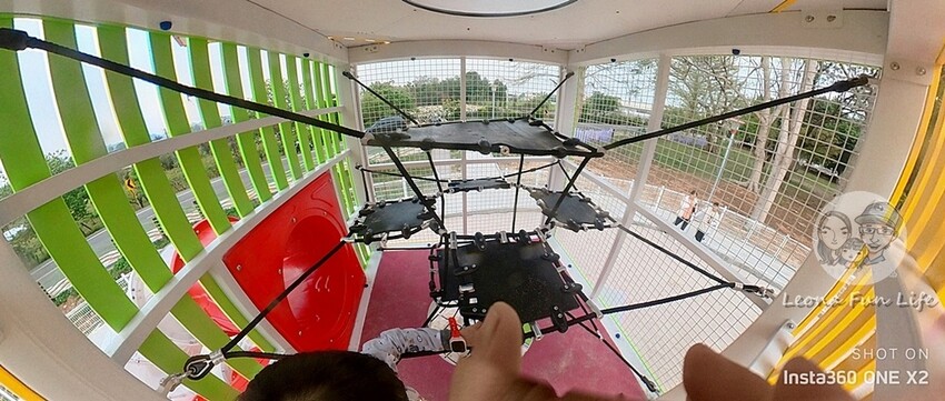 台中市新社區台中新社|山城首座6.3米高櫻花主題溜滑梯開放使用,櫻花特色共融遊戲場,櫻花季賞花最佳去處|新社復盛公園