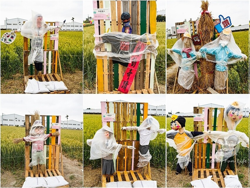 台中市大雅區台中活動|2024大雅小麥文化節龍轉麥田趣開跑-棧板巨龍、麵田稻草人創作展、親子手作、必拍麥田裝置藝|地點