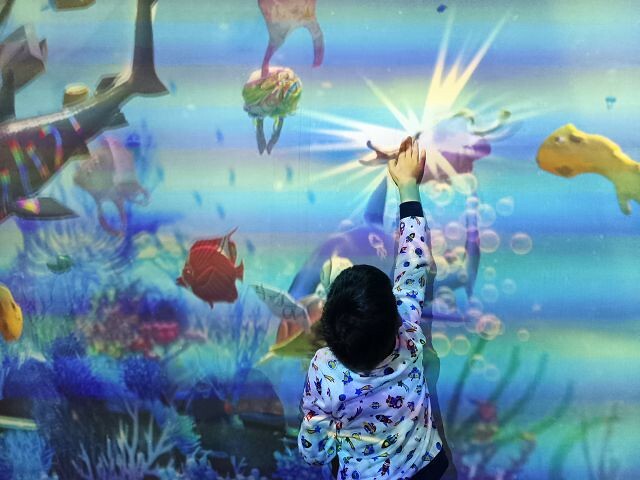 桃園市中壢區Xpark水族館 | 桃園親子景點推薦．探索奇幻的海底世界．療癒感十足的視覺體驗