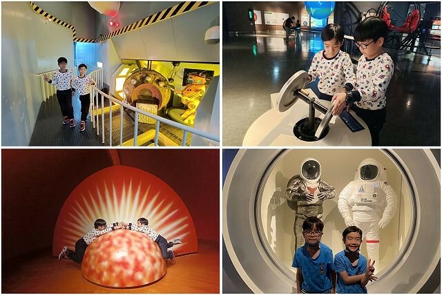 台北市士林區台北市立天文館(天文科學教育館) | 台北室內親子景點.展示內容豐富有趣.搭乘宇宙探險車來一趟太空之旅