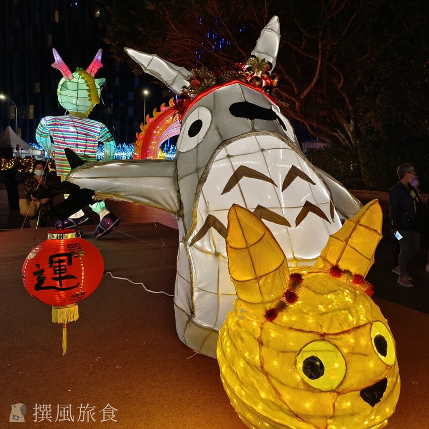 台北市萬華區【2024台北燈節實拍】3大展區花燈藝術登場！西門紅樓、北門光雕、燈籠隧道