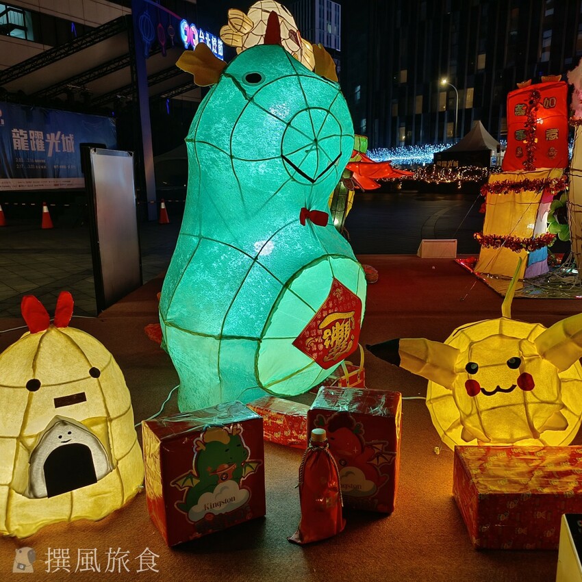 台北市萬華區【2024台北燈節實拍】3大展區花燈藝術登場！西門紅樓、北門光雕、燈籠隧道