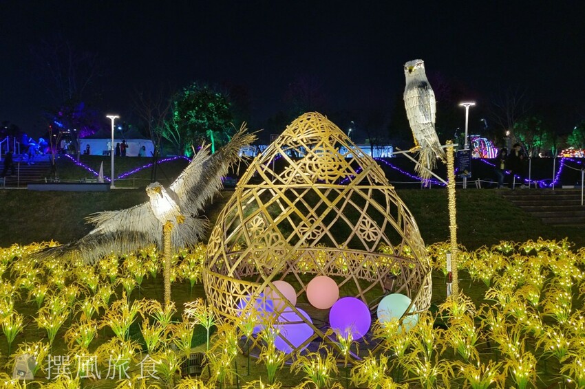 台中市西屯區【2024中台灣燈會】超可愛馬卡龍燈區把動物變成甜點啦！6大展區、29區台中特色花燈、主燈秀影片