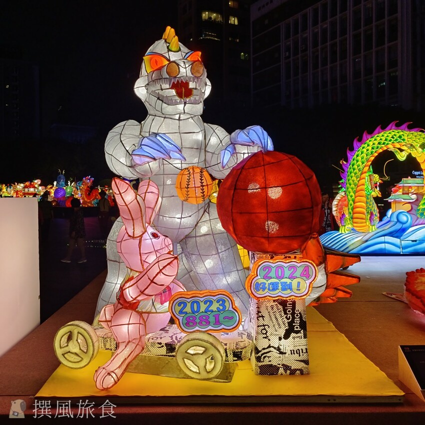 台北市萬華區【2024台北燈節實拍】3大展區花燈藝術登場！西門紅樓、北門光雕、燈籠隧道