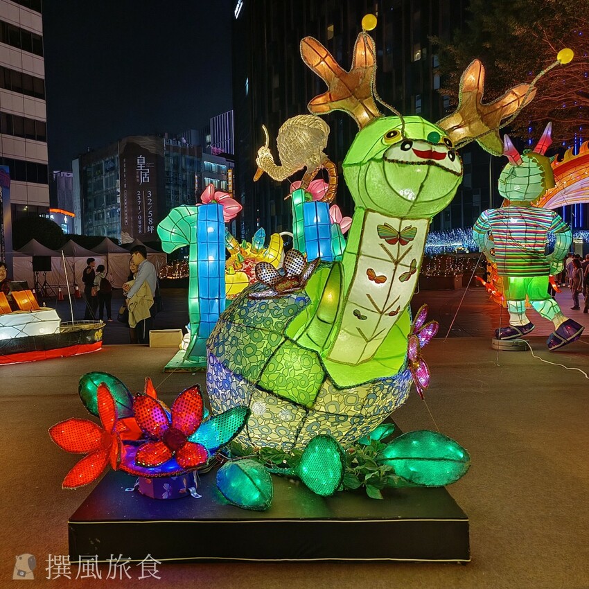 台北市萬華區【2024台北燈節實拍】3大展區花燈藝術登場！西門紅樓、北門光雕、燈籠隧道