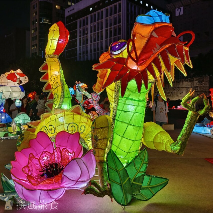 台北市萬華區【2024台北燈節實拍】3大展區花燈藝術登場！西門紅樓、北門光雕、燈籠隧道