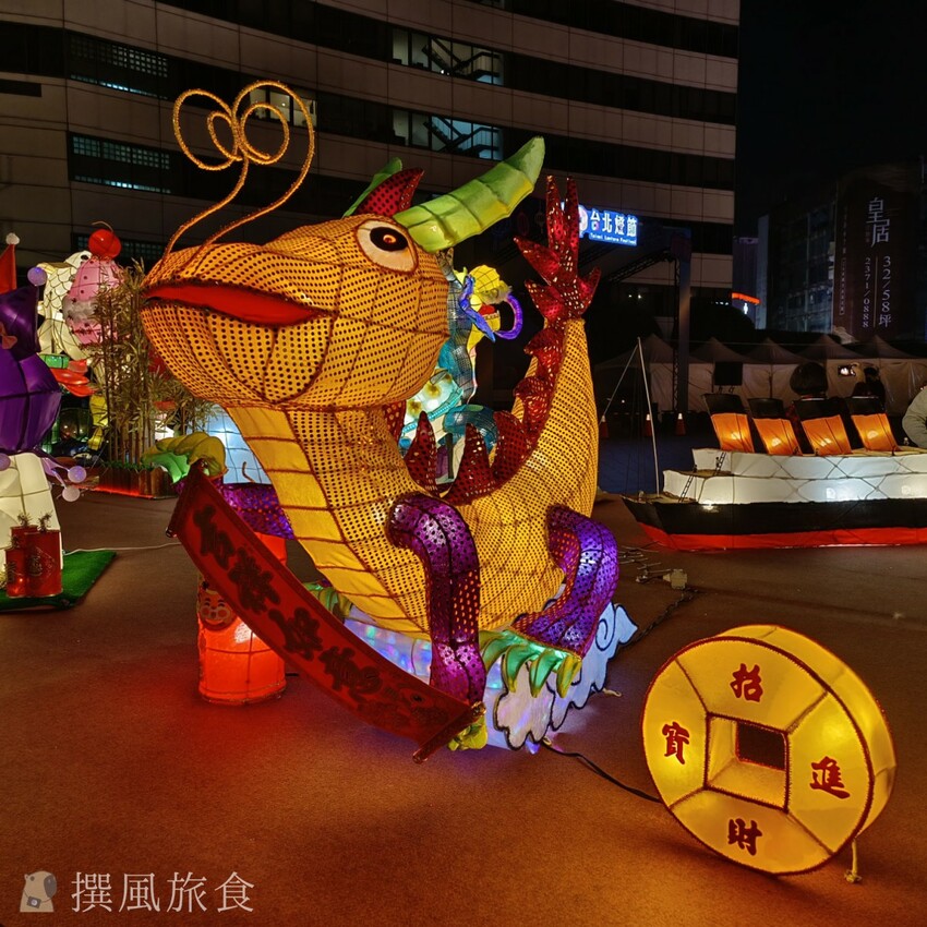 台北市萬華區【2024台北燈節實拍】3大展區花燈藝術登場！西門紅樓、北門光雕、燈籠隧道