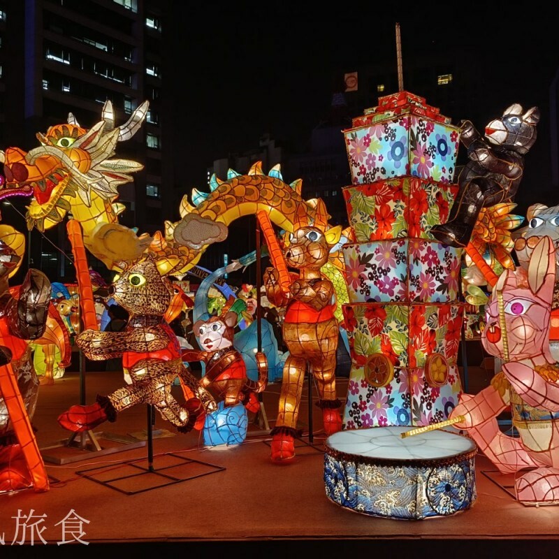 台北市萬華區【2024台北燈節實拍】3大展區花燈藝術登場！西門紅樓、北門光雕、燈籠隧道