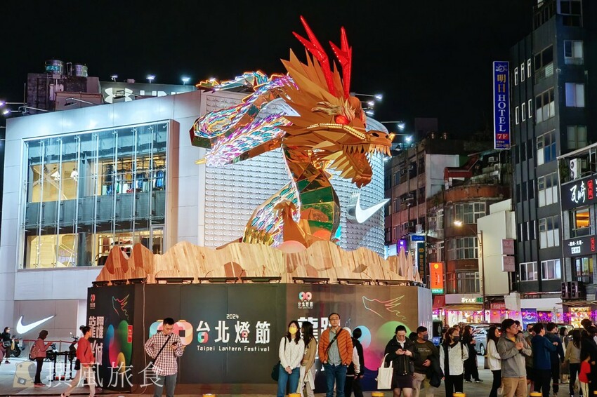 台北市萬華區【2024台北燈節實拍】3大展區花燈藝術登場！西門紅樓、北門光雕、燈籠隧道