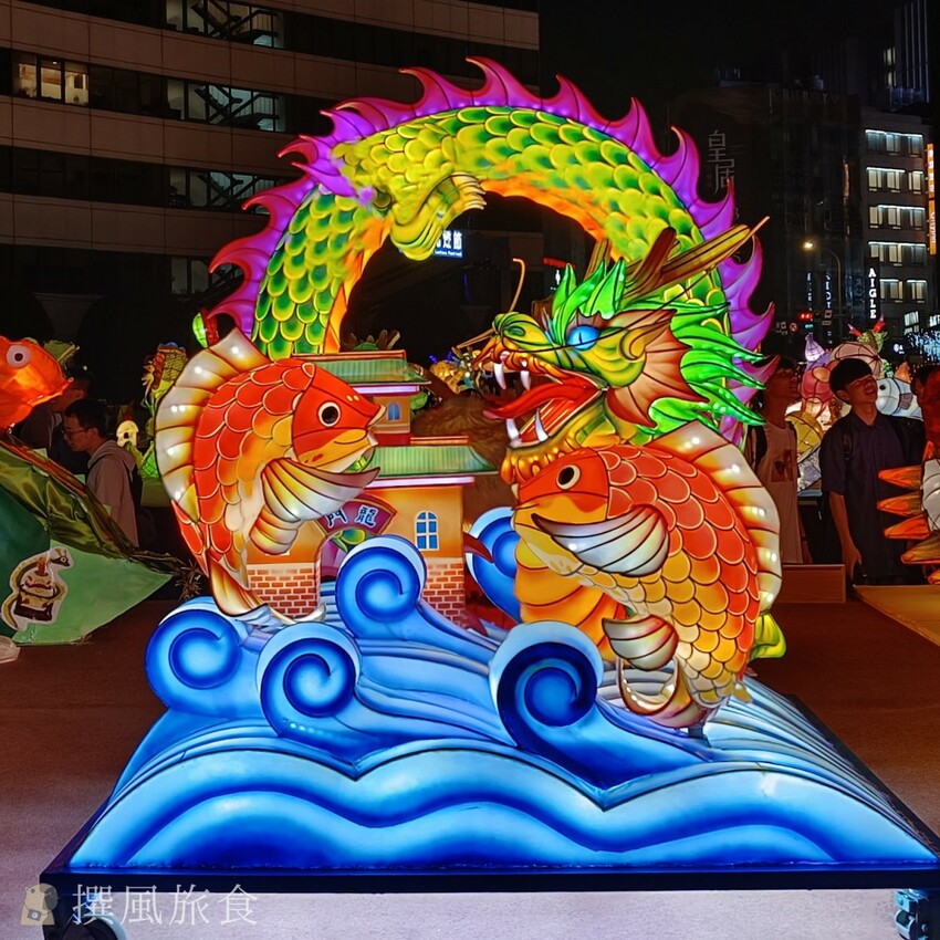 台北市萬華區【2024台北燈節實拍】3大展區花燈藝術登場！西門紅樓、北門光雕、燈籠隧道