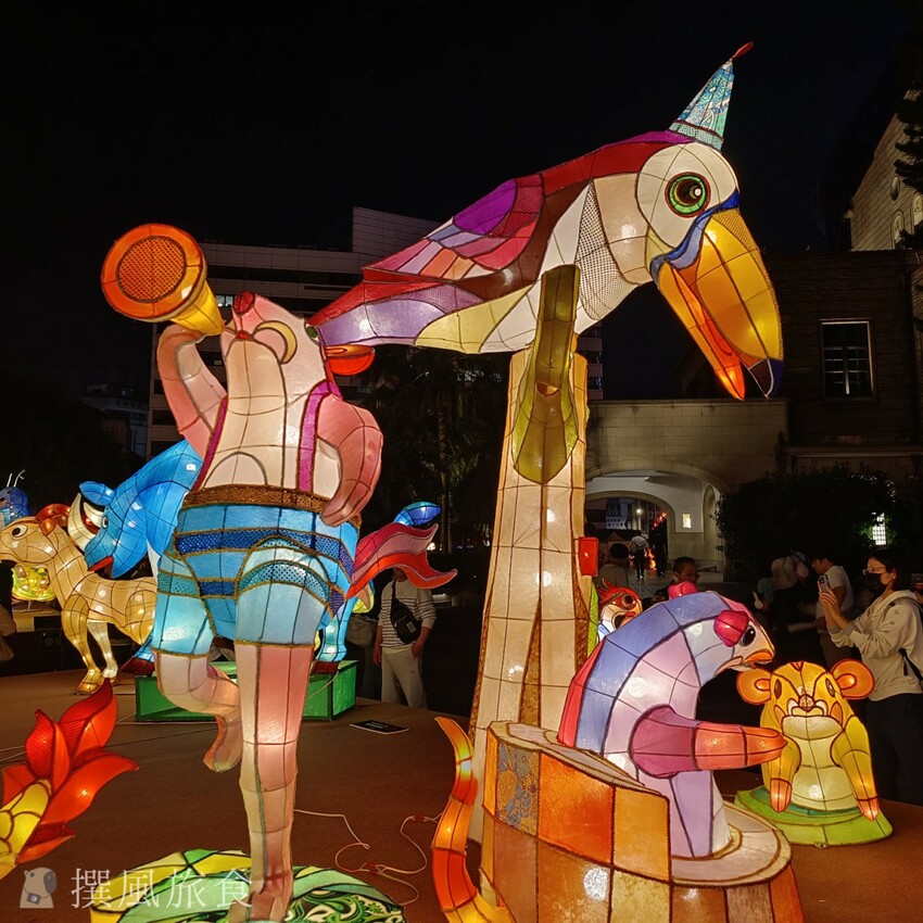 台北市萬華區【2024台北燈節實拍】3大展區花燈藝術登場！西門紅樓、北門光雕、燈籠隧道