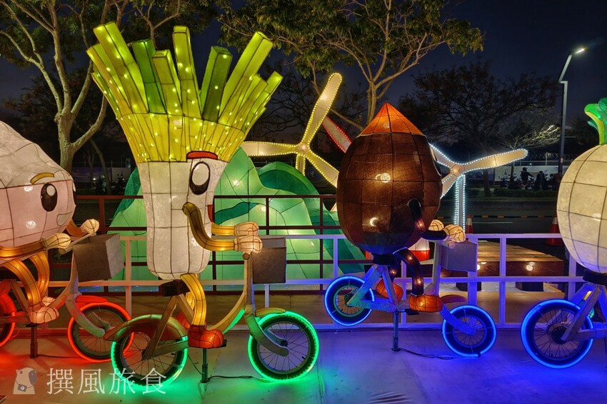 台中市西屯區【2024中台灣燈會】超可愛馬卡龍燈區把動物變成甜點啦！6大展區、29區台中特色花燈、主燈秀影片