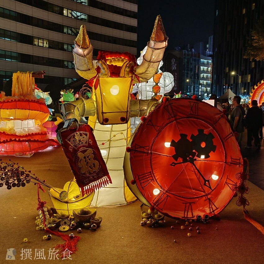 台北市萬華區【2024台北燈節實拍】3大展區花燈藝術登場！西門紅樓、北門光雕、燈籠隧道