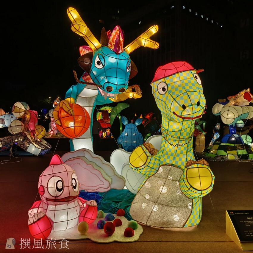 台北市萬華區【2024台北燈節實拍】3大展區花燈藝術登場！西門紅樓、北門光雕、燈籠隧道