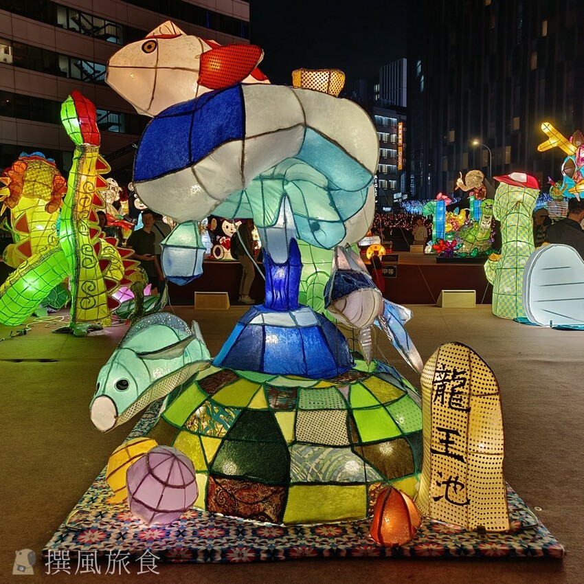 台北市萬華區【2024台北燈節實拍】3大展區花燈藝術登場！西門紅樓、北門光雕、燈籠隧道