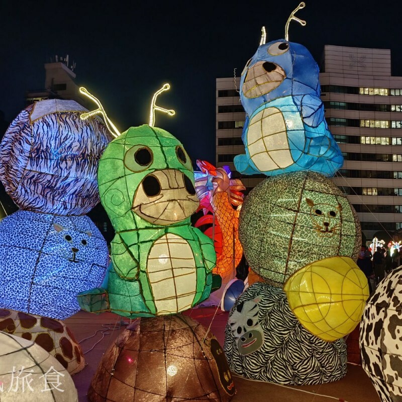 台北市萬華區【2024台北燈節實拍】3大展區花燈藝術登場！西門紅樓、北門光雕、燈籠隧道