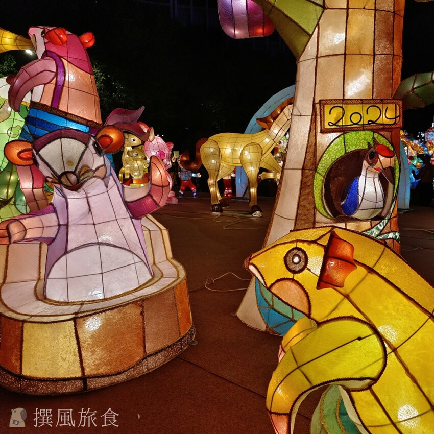 台北市萬華區【2024台北燈節實拍】3大展區花燈藝術登場！西門紅樓、北門光雕、燈籠隧道