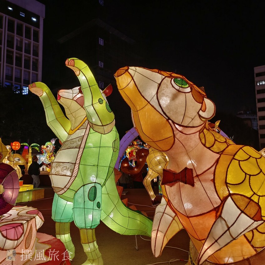 台北市萬華區【2024台北燈節實拍】3大展區花燈藝術登場！西門紅樓、北門光雕、燈籠隧道
