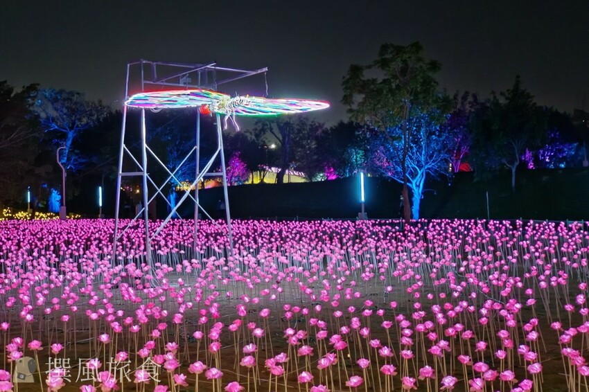 台中市西屯區【2024中台灣燈會】超可愛馬卡龍燈區把動物變成甜點啦！6大展區、29區台中特色花燈、主燈秀影片