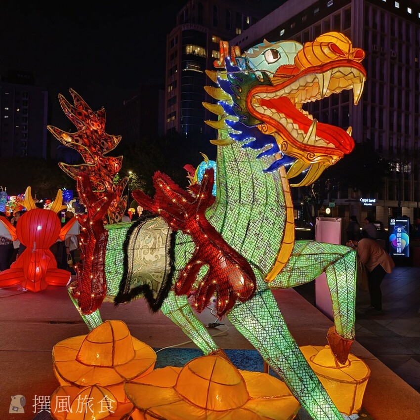 台北市萬華區【2024台北燈節實拍】3大展區花燈藝術登場！西門紅樓、北門光雕、燈籠隧道