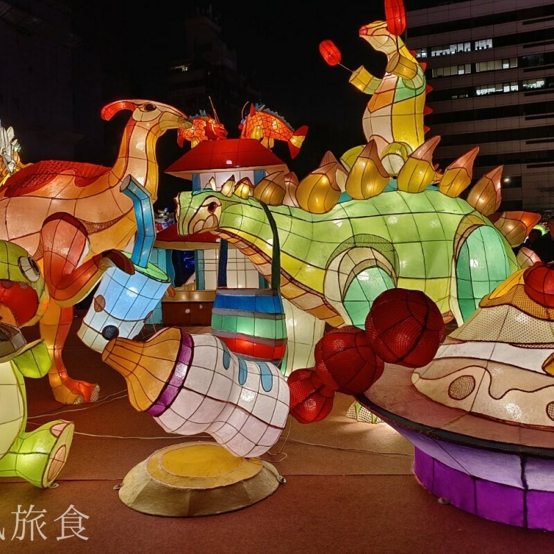 台北市萬華區【2024台北燈節實拍】3大展區花燈藝術登場！西門紅樓、北門光雕、燈籠隧道