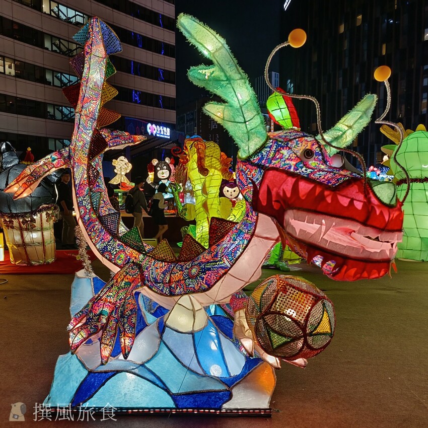 台北市萬華區【2024台北燈節實拍】3大展區花燈藝術登場！西門紅樓、北門光雕、燈籠隧道