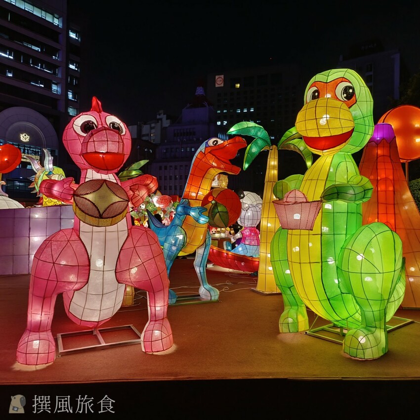 台北市萬華區【2024台北燈節實拍】3大展區花燈藝術登場！西門紅樓、北門光雕、燈籠隧道