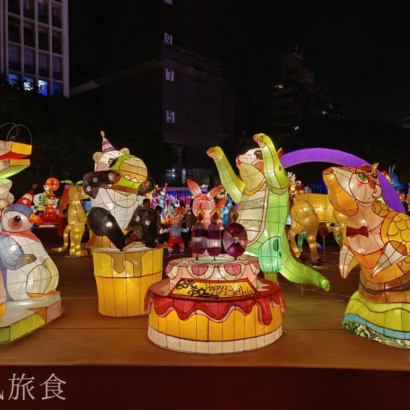 台北市萬華區【2024台北燈節實拍】3大展區花燈藝術登場！西門紅樓、北門光雕、燈籠隧道