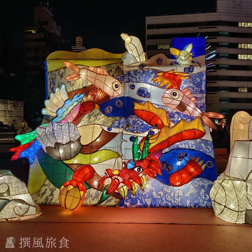 台北市萬華區【2024台北燈節實拍】3大展區花燈藝術登場！西門紅樓、北門光雕、燈籠隧道