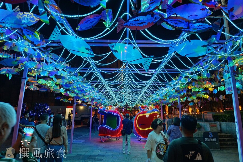 台北市萬華區【2024台北燈節實拍】3大展區花燈藝術登場！西門紅樓、北門光雕、燈籠隧道
