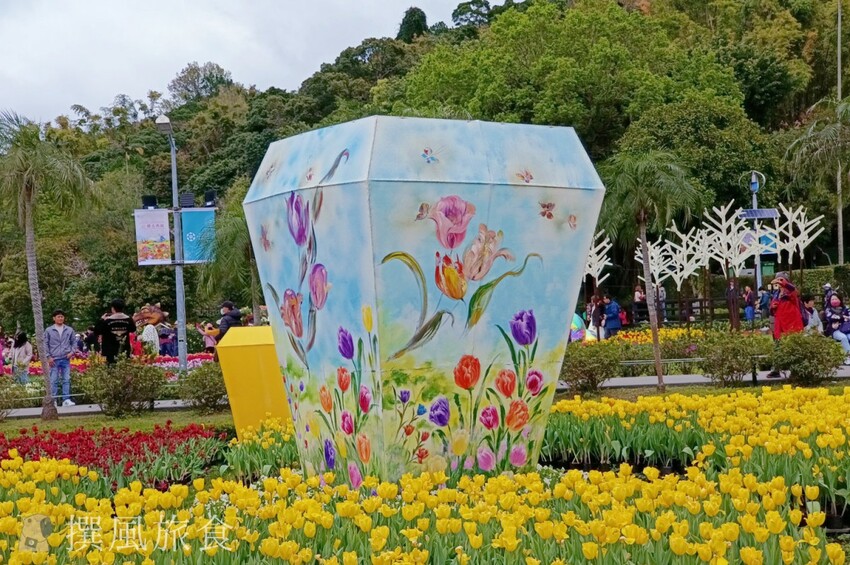台北市士林區2024士林官邸鬱金香展