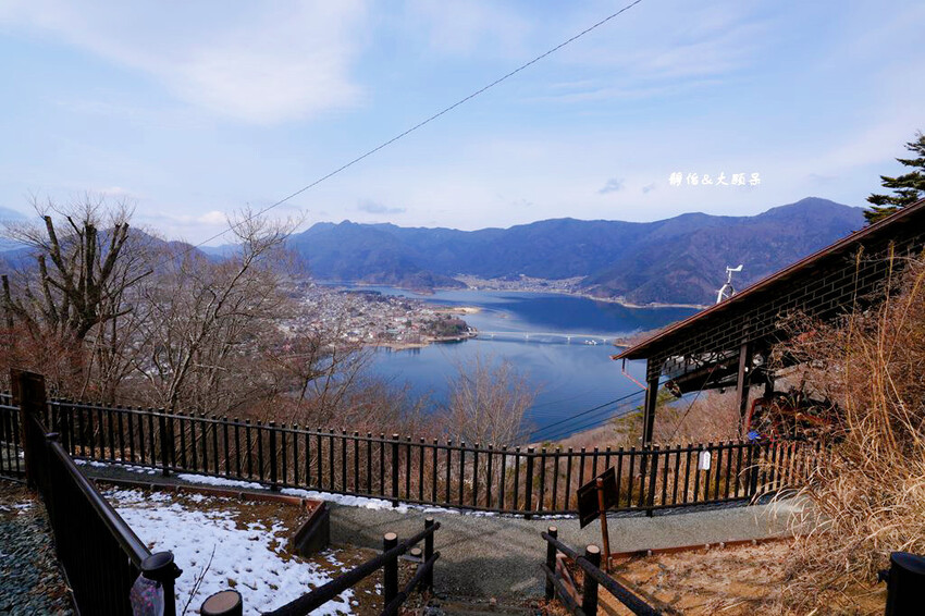 河口湖景點 ❙ 河口湖富士山全景纜車、天上山公園,眺望富士山