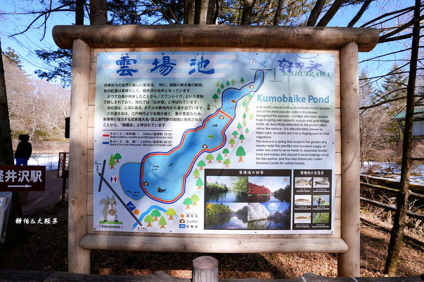 東京旅遊 ❙ 雲場池,輕井澤三大名所,賞紅葉、浪漫雪景,日本