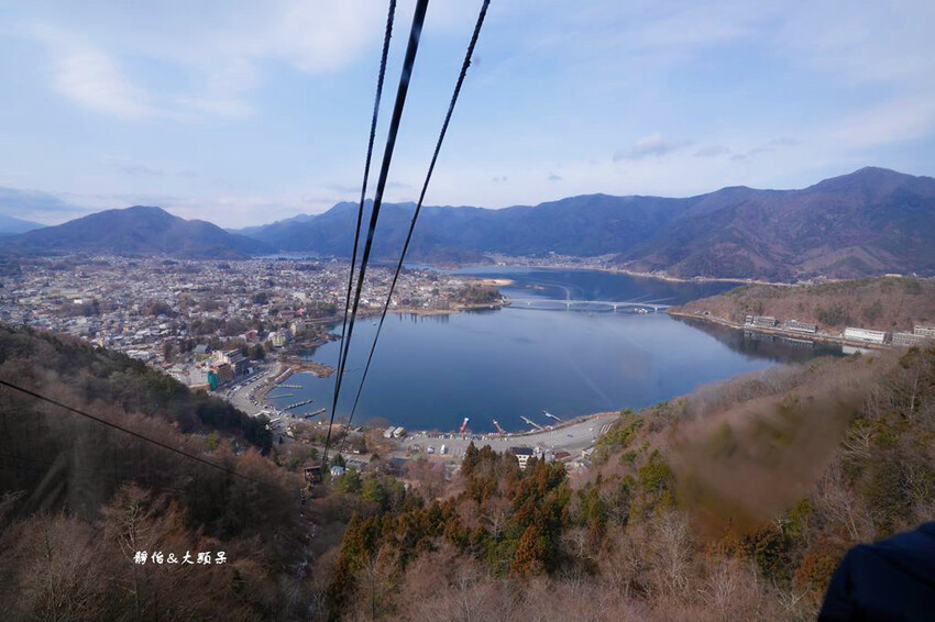 河口湖景點 ❙ 河口湖富士山全景纜車、天上山公園,眺望富士山