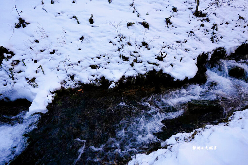 白絲瀑布 ❙ 白雪皚皚白糸の滝，東京近郊旅遊輕井澤景點!