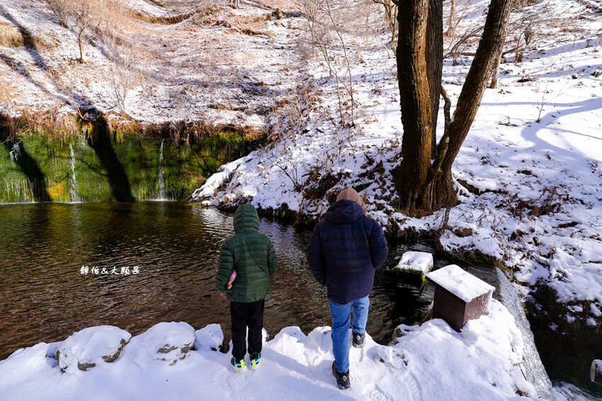 白絲瀑布 ❙ 白雪皚皚白糸の滝，東京近郊旅遊輕井澤景點!