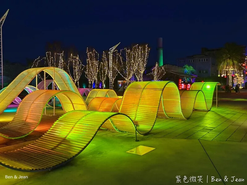 宜蘭縣五結鄉中興文化創意園區》羅東免門票文青網美打卡點、夜景景點