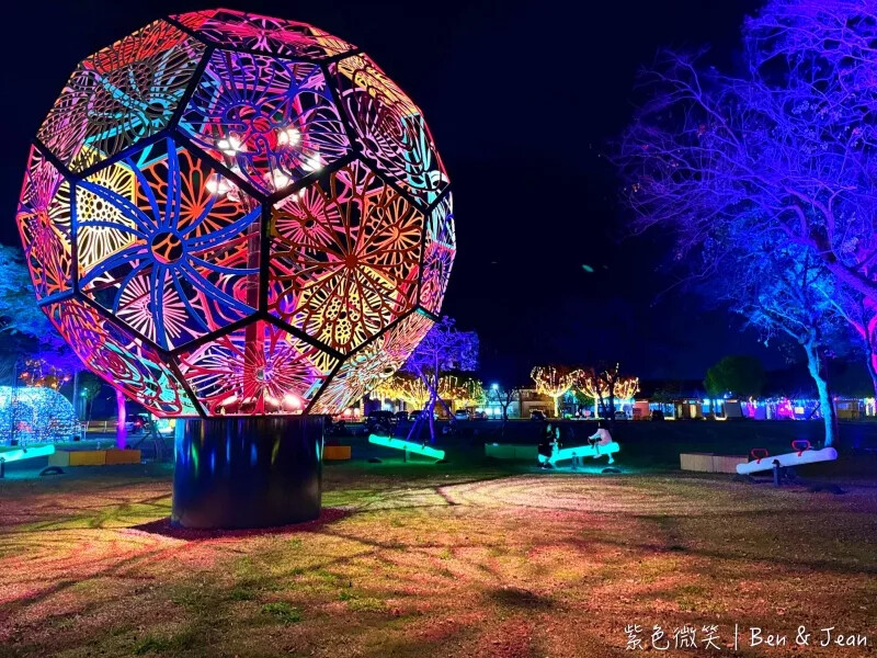 宜蘭縣五結鄉中興文化創意園區》羅東免門票文青網美打卡點、夜景景點