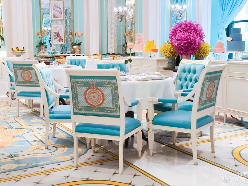 澳門嘉樂酒吧 澳門范思哲豪華酒店》澳門凡賽斯宮殿酒店貴婦級下午茶，餐點好吃餐具價值更是驚人