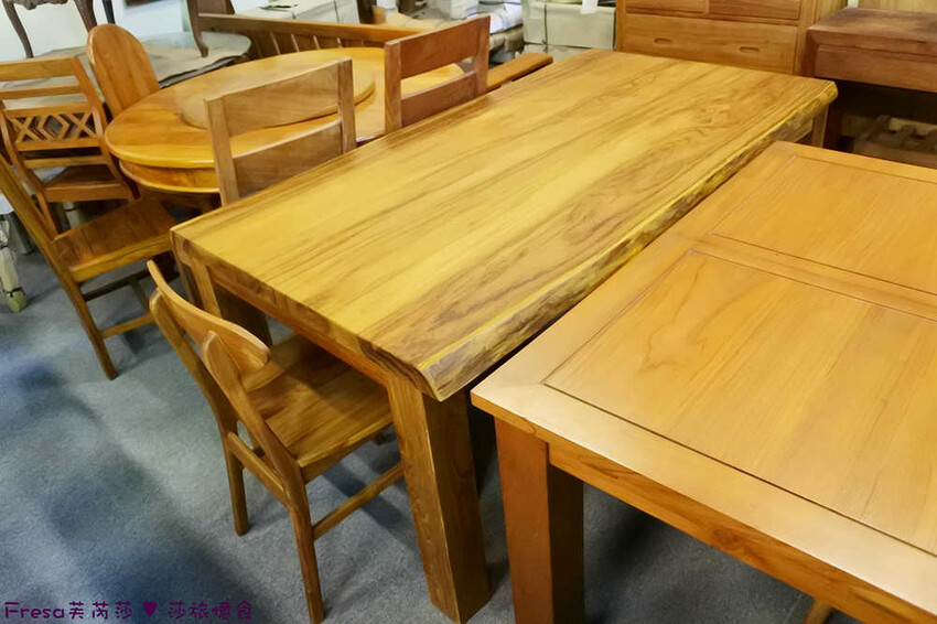 台南傢俱【桂禾棠柚木家具】高品質柚木沙發座椅.自家設計生產及客製訂購傢俱.榫卯書架超穩固│防潮防濕防白蟻│永康傢俱 - Fresa芙芮莎♥莎旅憶食