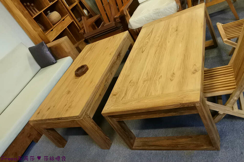 台南傢俱【桂禾棠柚木家具】高品質柚木沙發座椅.自家設計生產及客製訂購傢俱.榫卯書架超穩固│防潮防濕防白蟻│永康傢俱 - Fresa芙芮莎♥莎旅憶食