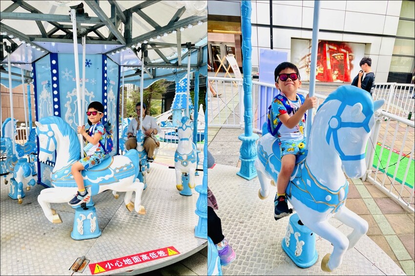 台南市中西區冰雪樂園:迷你夢幻主題兒童樂園出現在新光三越台南西門路廣場!大小朋友的遊戲天堂