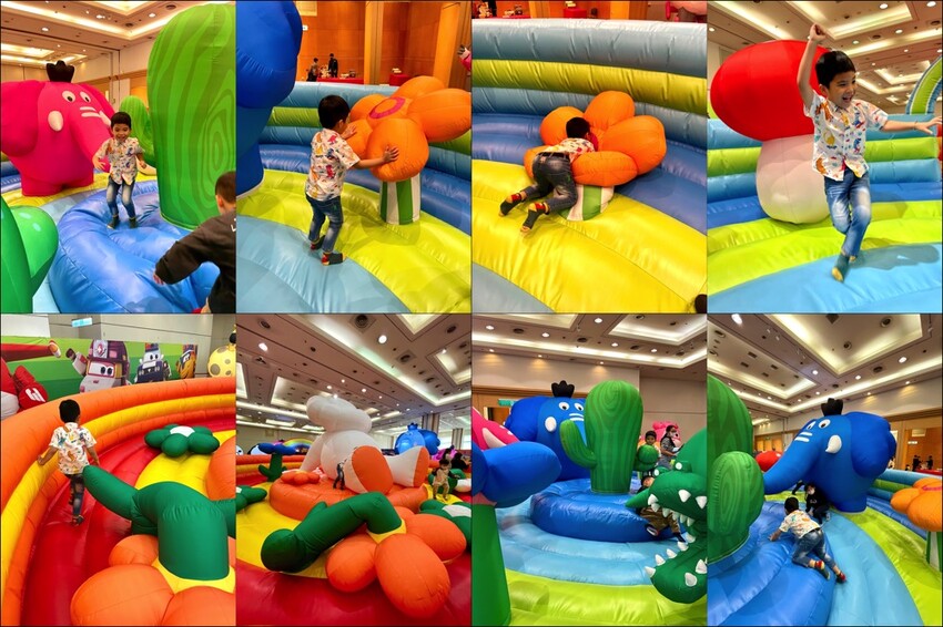 台南市中西區小朋友的最愛!超好玩的Super Wings互動交通小鎮＆pang胖仔花園兒童氣墊雙主題樂園來了!就在台南新光三越中