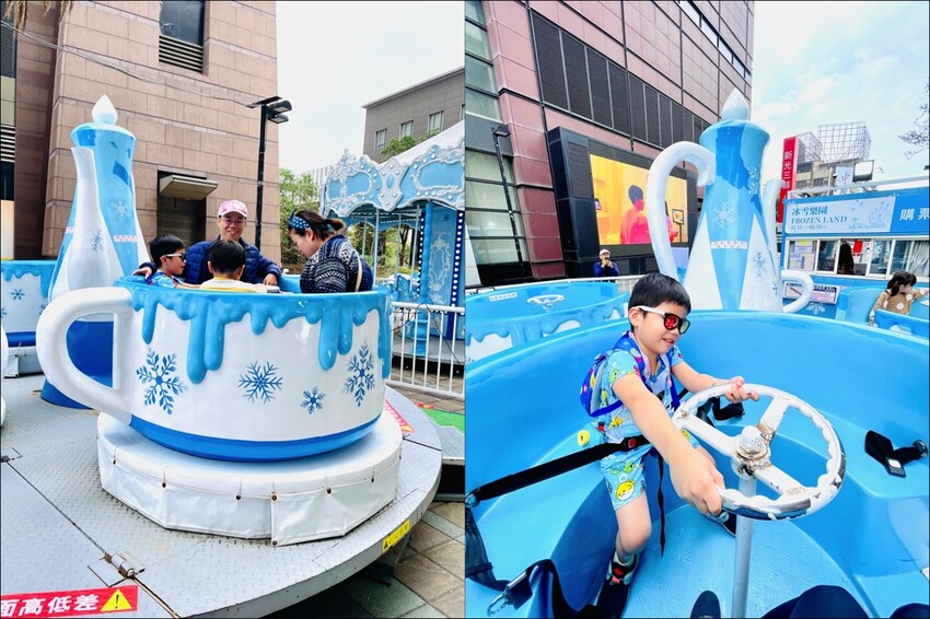台南市中西區冰雪樂園:迷你夢幻主題兒童樂園出現在新光三越台南西門路廣場!大小朋友的遊戲天堂